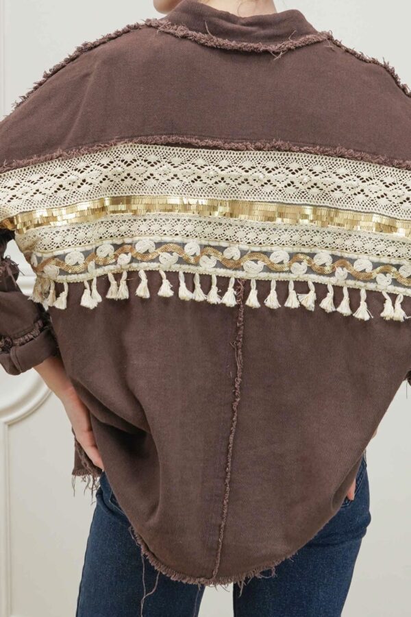 Veste Thelma -  Chocolat