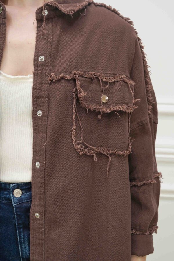 Veste Thelma -  Chocolat – Image 2