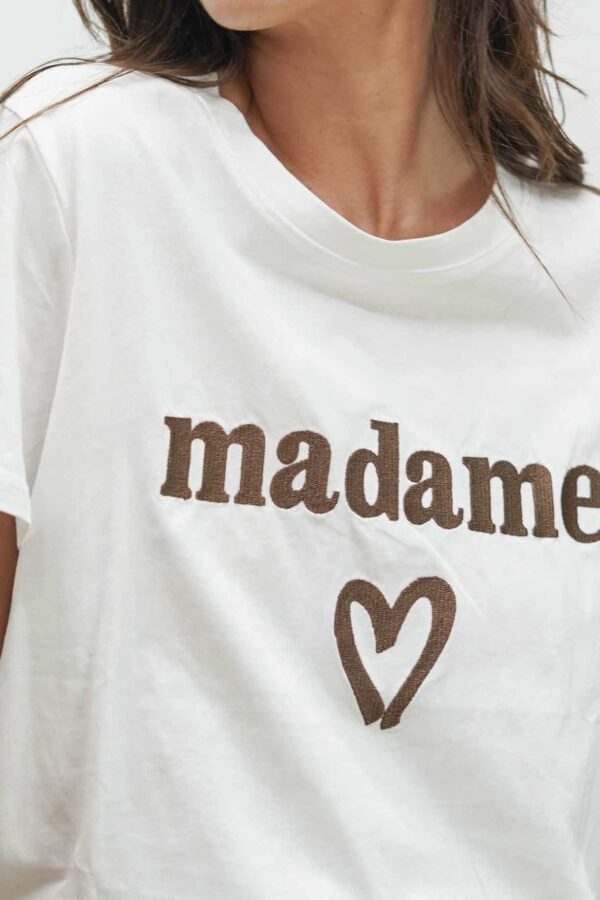 T-shirt Madame Blanc – Image 2