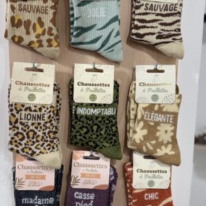 Chaussettes à paillettes