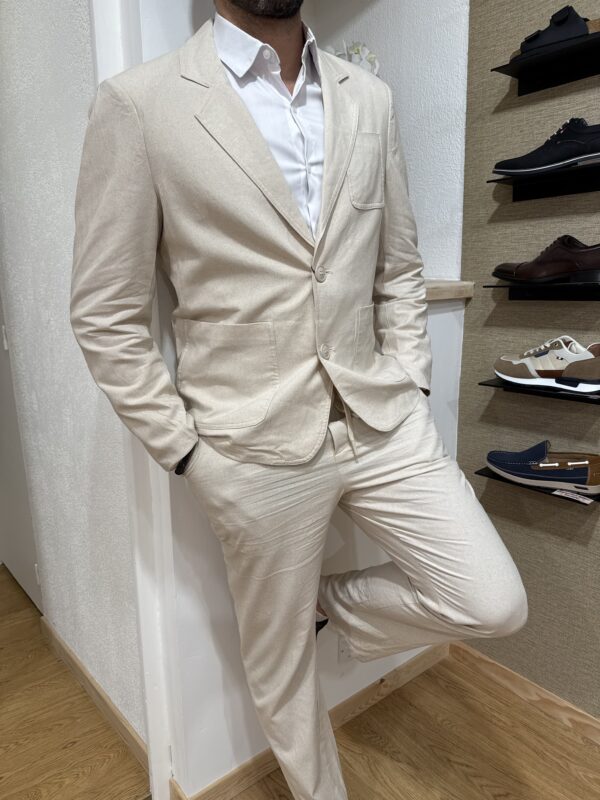 Pantalon Lorenzo Beige – Image 4