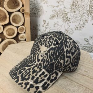 Casquette AMOUR Léopard écru