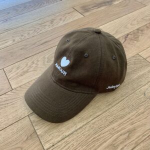 Casquette AMOUR Marron