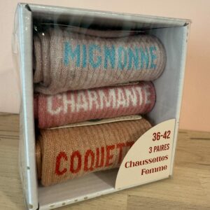 Pack Chaussettes à paillettes