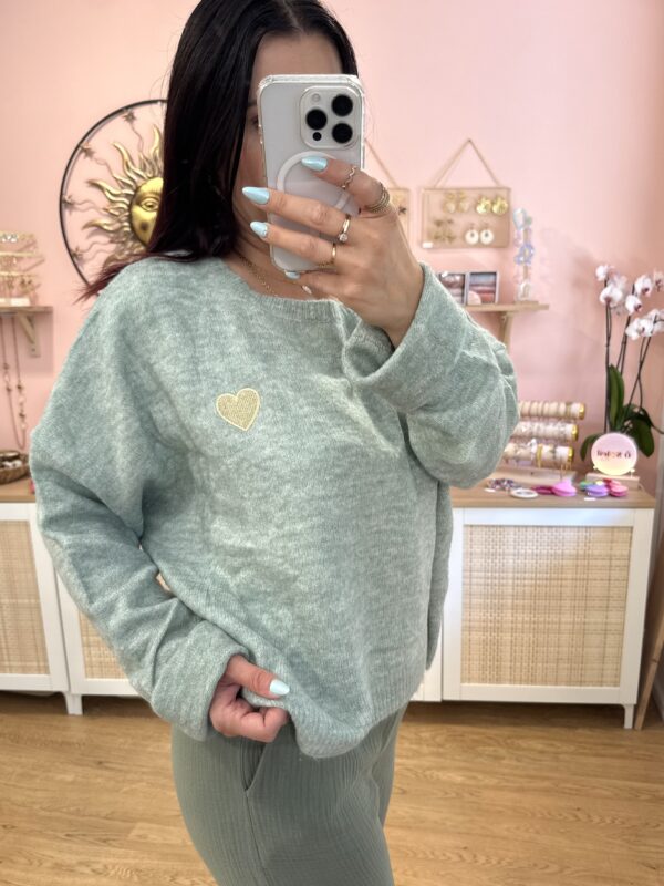 Pull Eden - Vert Amande – Image 5
