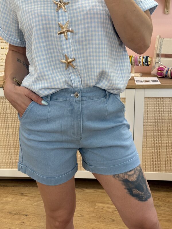 Short Lina - Bleu clair – Image 4