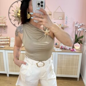 Top Olympe - Beige