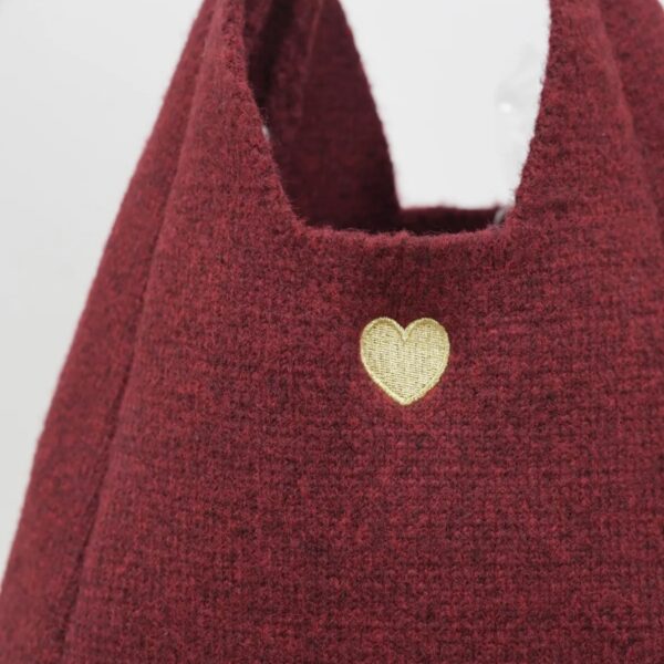 Sac à main Ambrine Bordeaux – Image 2
