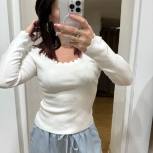 Top Véa blanc