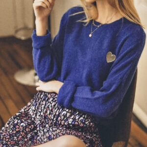 Pull Eden - Bleu Royal