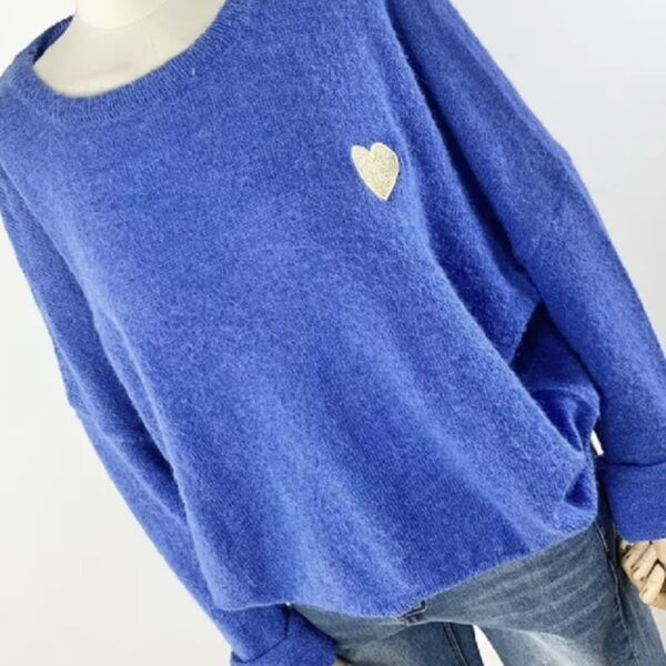 Pull Eden - Bleu Royal – Image 2
