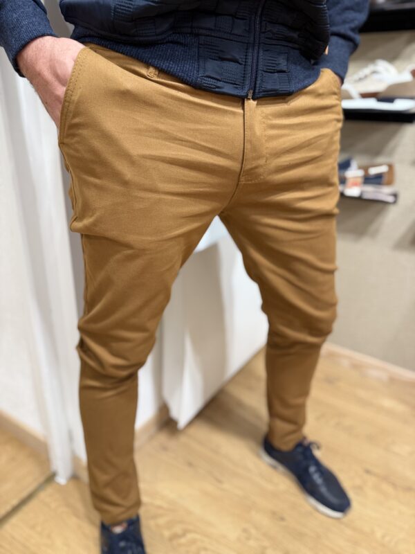 Pantalon chino Jules - Camel