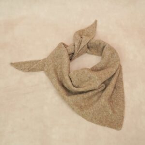 Châle triangle Sienna - Beige (petit format)