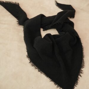 Châle triangle Sienna - Noir