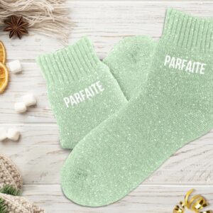 Chaussettes polaires à paillettes "Parfaite"