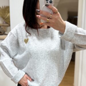 Pull Eden - Gris clair