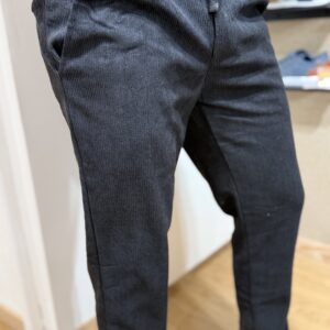 Pantalon velours Enzo noir