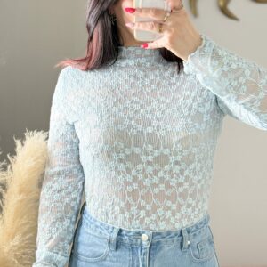 Top Elise - Bleu ciel