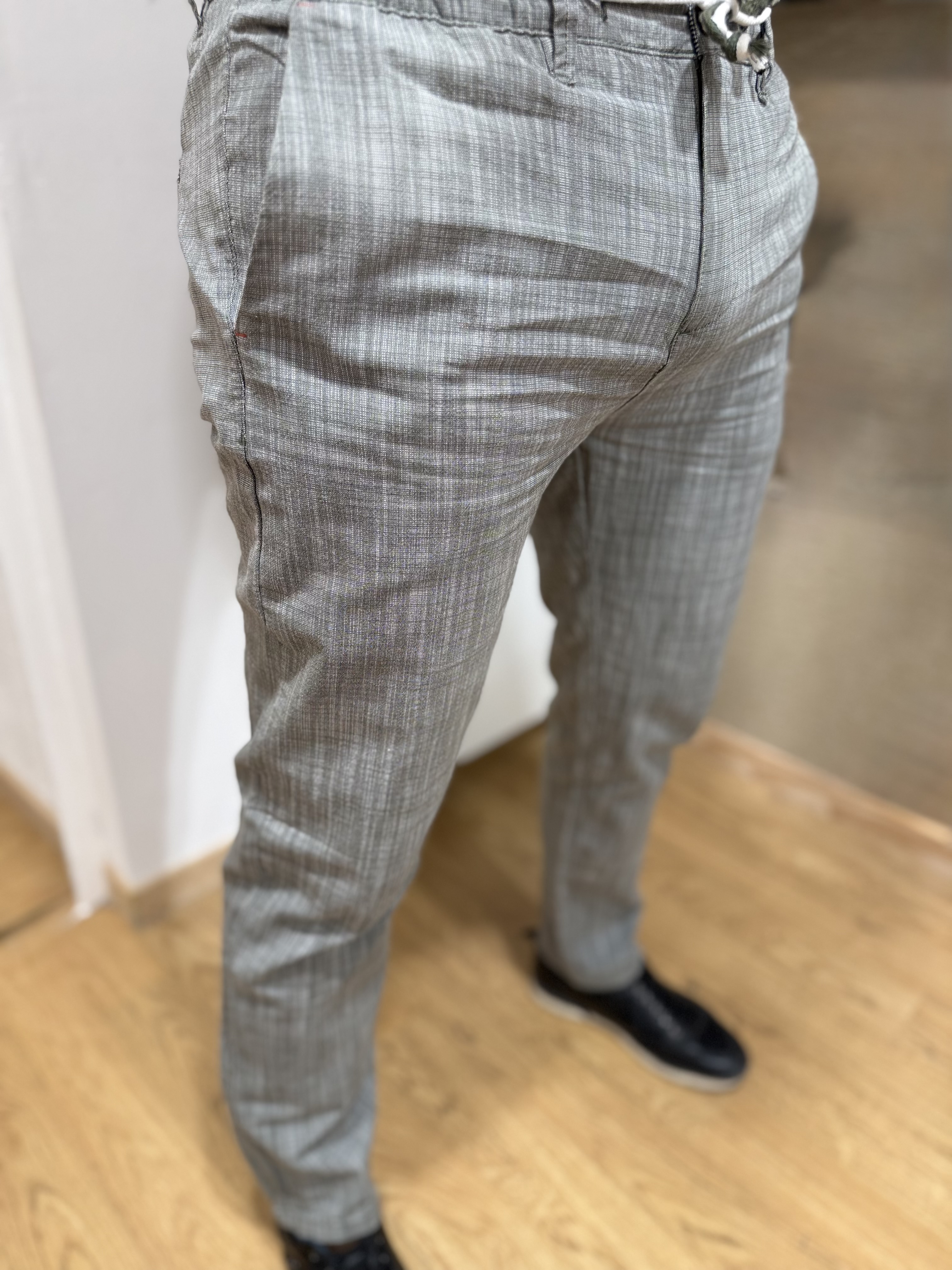 Pantalon Alessio - Gris Vert – Image 4