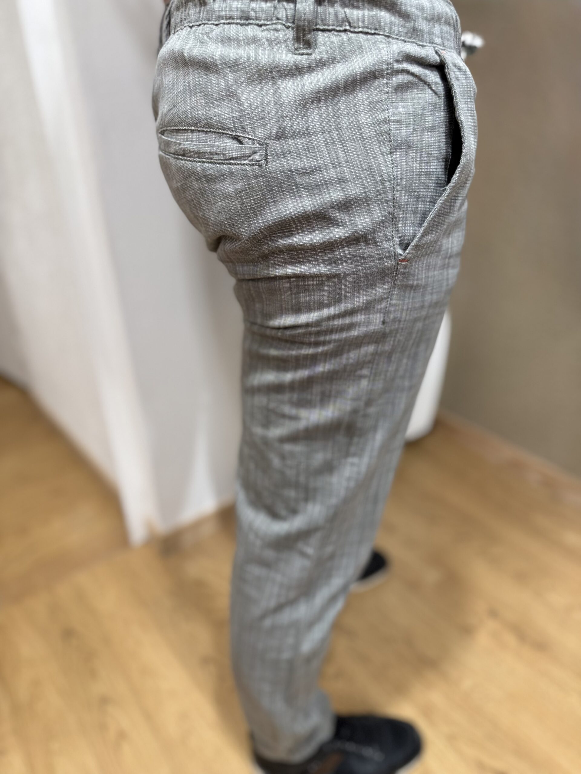 Pantalon Alessio - Gris Vert – Image 3